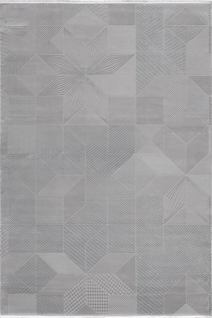 Modern Monochrome Zeitgenössischer Teppich – M513B 