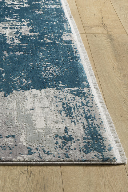 Abstracta Blue Premium-Teppich – 1004F 