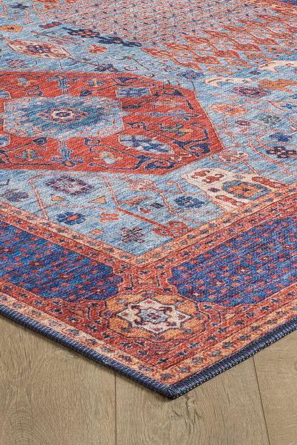 The Village Authentic Colorful Washable Rug - LCC3012