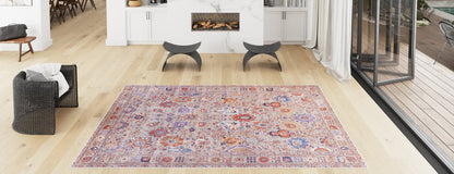 Velorio Floral Washable Rug - LCC3006