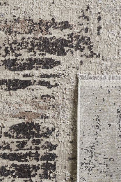Toasted Almond Abstract Rug - NV009
