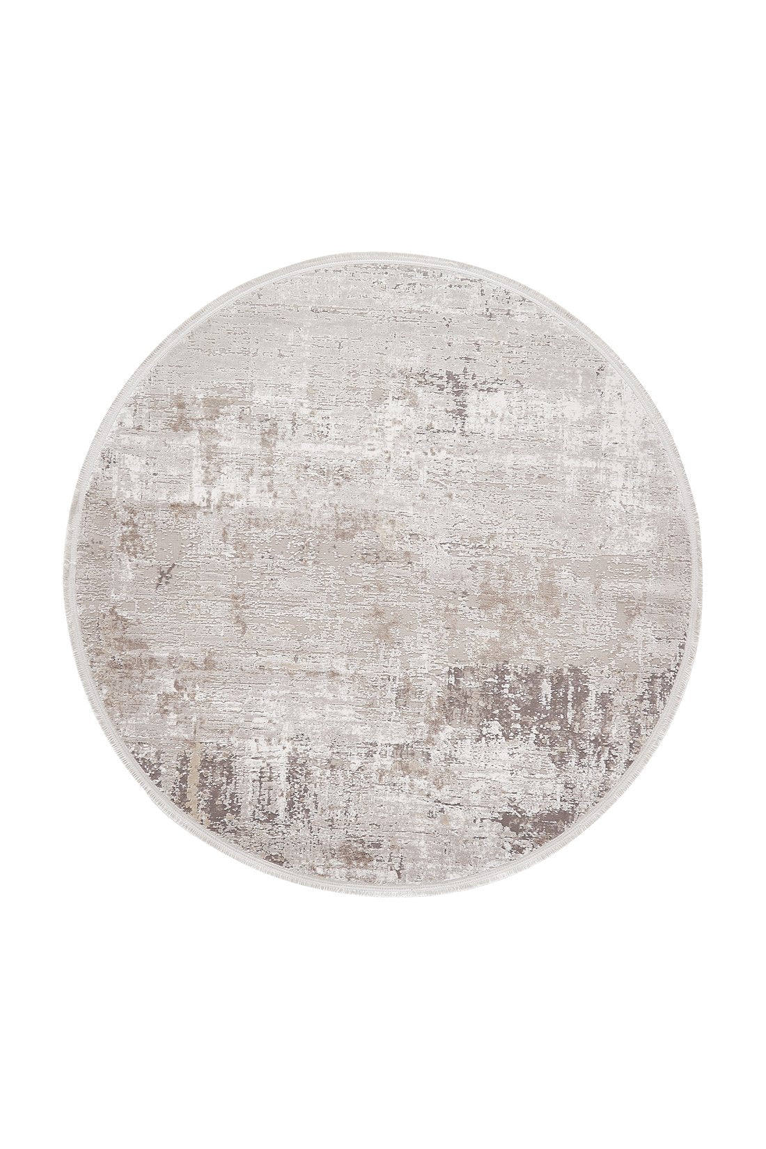 Natural Beige Canvas Abstract Rug - NV003