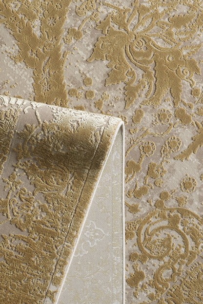 Ethereal Elegance Gold-Teppich – M455G 