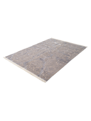 Heritage Gray & Taupe Hand-Knotted Rug 5'7" x 7'10" ED118 – close-up texture