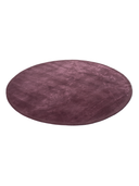 Kashmir Burgundy Hand-Knotted Rug 6'7" x 6'7" ED132 – close-up texture