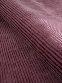 Kashmir Burgundy Hand-Knotted Rug 6'7" x 6'7" ED132 – rolled view