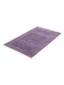 Loribaft Purple & Lilac Hand-Knotted Rug 2'9" x 4'10" ED146 – close-up texture