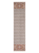 Yunser Gray & Beige Wool Machine-Made Runner 3'3" x 12'10" ED176 – top view