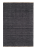 Yunser Charcoal Wool Machine-Made Rug 5'5" x 7'9" ED194 – top view