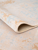 Natura Multicolor Wool Machine-Made Rug 5'3" x 7'7" ED196 – rolled view