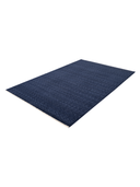 Natura Navy Wool Machine-Made Rug 6' x 9' ED197 – close-up texture