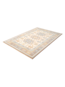 Yunser Cream & Gray Wool Machine-Made Rug 5'5" x 7'9" ED200 – close-up texture