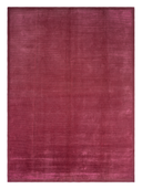 Kashmir Burgundy & Pink Hand-Knotted Rug 8'1" x 11'6" ED256 – top view