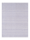 Modern Gray & Lilac Handwoven Kilim 4'11" x 6'7" ED27 – top view