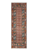 Pazyryk Multicolor Hand-Knotted Runner 2'9" x 8'6" ED56 – top view